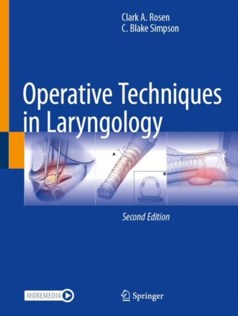 Book cover of: Operative Techniques in Laryngology. By: C. Blake Simpson