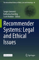 Book cover of: Recommender Systems: Legal and Ethical Issues. By: Sergio Genovesi