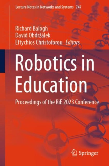 Book cover of: Robotics in Education. By: Richard Balogh