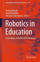 Book cover of: Robotics in Education. By: Richard Balogh