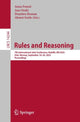 Book cover of: Rules and Reasoning. By: Anna Fensel