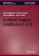 Book cover of: Automatic Language Identification in Texts. By: Tommi Jauhiainen