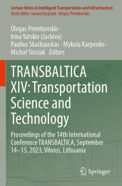 Book cover of: TRANSBALTICA XIV: Transportation Science and Technology
