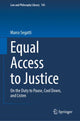 Book cover of: Equal Access to Justice. By: Marco Segatti