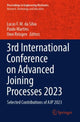 Book cover of: 3rd International Conference on Advanced Joining Processes 2023