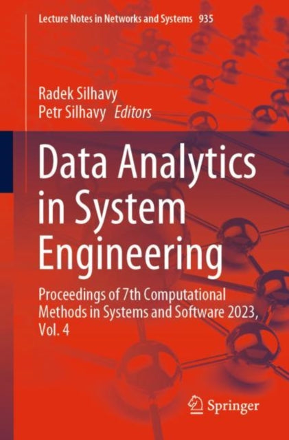 Book cover of: Data Analytics in System Engineering. By: Radek Silhavy