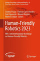 Book cover of: Human-Friendly Robotics 2023. By: Cristina Piazza