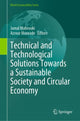 Book cover of: Technical and Technological Solutions Towards a Sustainable Society and Circular Economy. By: Jamal Mabrouki