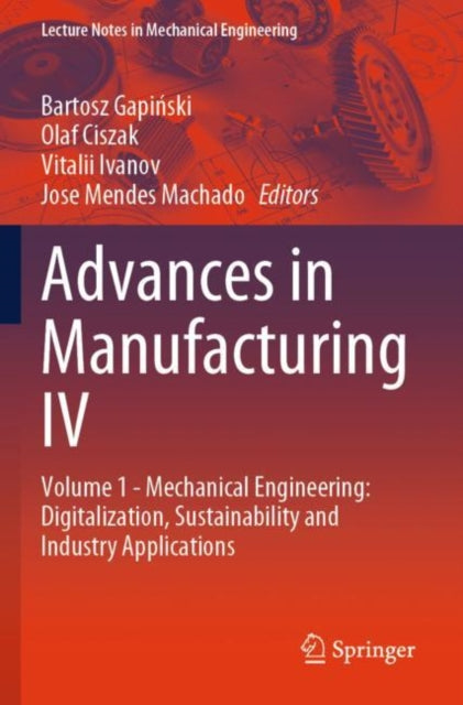 Book cover of: Advances in Manufacturing IV