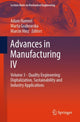 Book cover of: Advances in Manufacturing IV