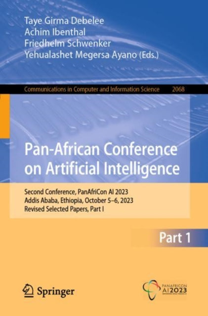 Book cover of: Pan-African Conference on Artificial Intelligence