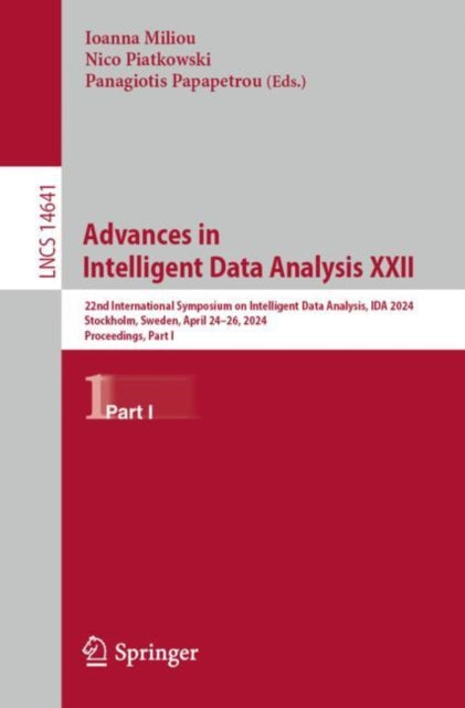 Book cover of: Advances in Intelligent Data Analysis XXII. By: Ioanna Miliou