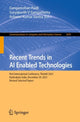 Book cover of: Recent Trends in AI Enabled Technologies. By: Gangamohan Paidi