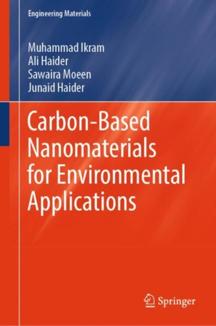 Book cover of: Carbon-Based Nanomaterials for Environmental Applications. By: Muhammad Ikram