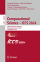 Book cover of: Computational Science – ICCS 2024. By: Leonardo Franco