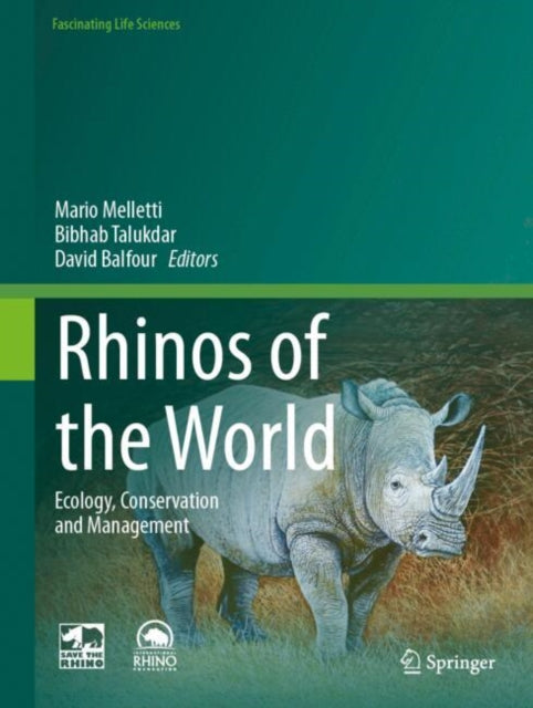 Book cover of: Rhinos of the World. By: Mario Melletti