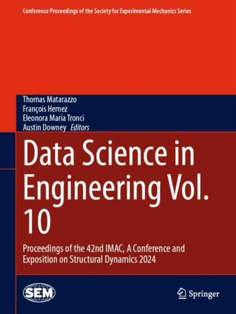 Book cover of: Data Science in Engineering Vol. 10. By: Thomas Matarazzo