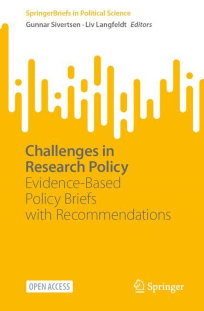 Book cover of: Challenges in Research Policy. By: Gunnar Sivertsen