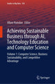 Book cover of: Achieving Sustainable Business through AI, Technology Education and Computer Science. By: Allam Hamdan