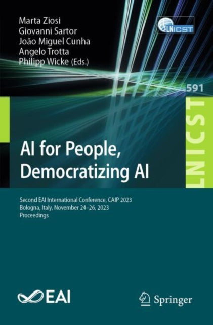Book cover of: AI for People, Democratizing AI. By: Marta Ziosi