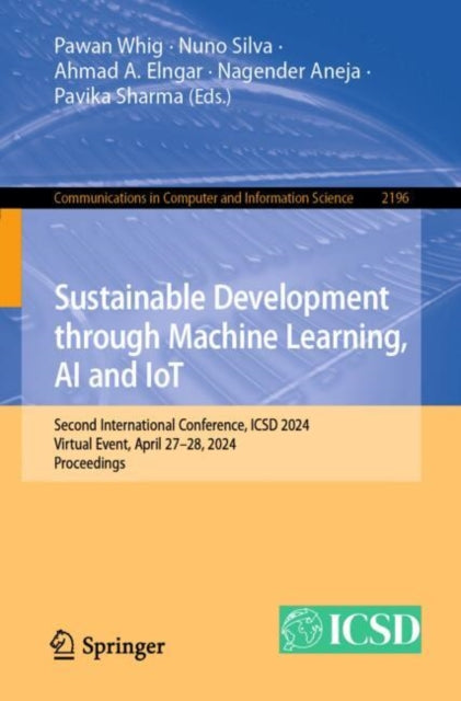 Sustainable Development through Machine Learning, AI and IoT