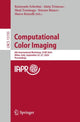 Book cover of: Computational Color Imaging. By: Raimondo Schettini