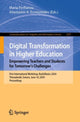 Book cover of: Digital Transformation in Higher Education. Empowering Teachers and Students for Tomorrow’s Challenges. By: Maria Perifanou
