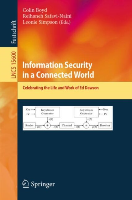 Book cover of: Information Security in a Connected World. By: Colin Boyd