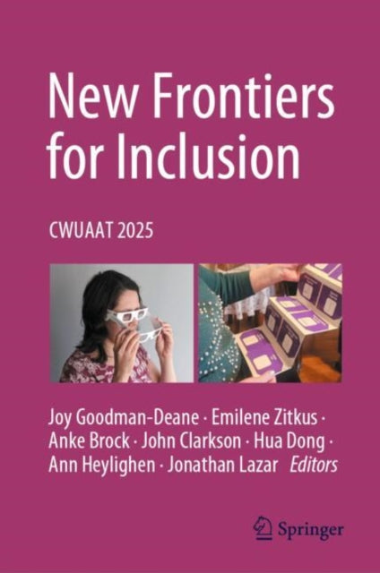 Book cover of: New Frontiers for Inclusion. By: Joy Goodman-Deane