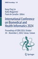 Book cover of: International Conference on Biomedical and Health Informatics 2024