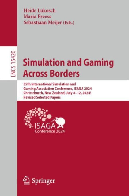 Book cover of: Simulation and Gaming across Borders