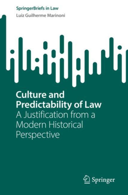 Book cover of: Culture and Predictability of Law