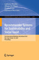 Book cover of: Recommender Systems for Sustainability and Social Good