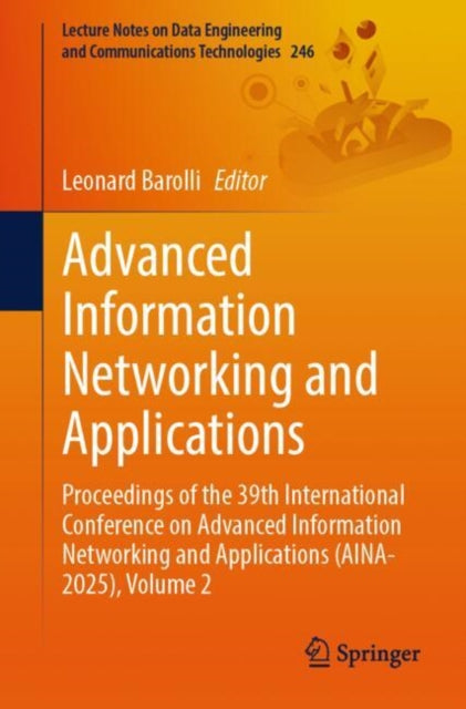 Book cover of: Advanced Information Networking and Applications