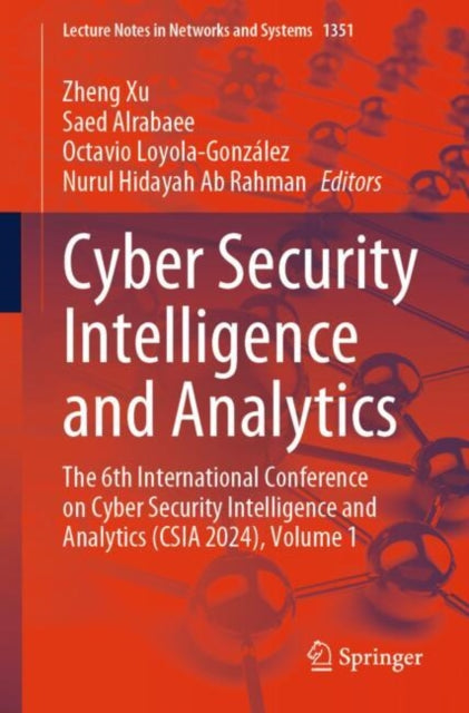 Book cover of: Cyber Security Intelligence and Analytics