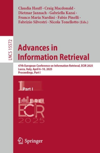 Book cover of: Advances in Information Retrieval