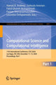 Book cover of: Computational Science and Computational Intelligence