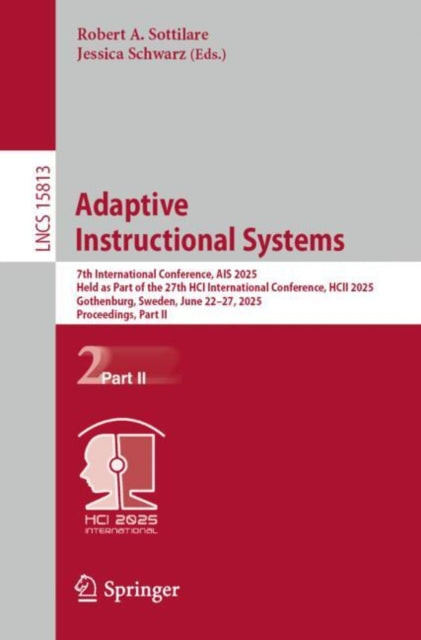Book cover of: Adaptive Instructional Systems