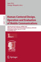 Book cover of: Human-Centered Design, Operation and Evaluation of Mobile Communications