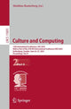 Book cover of: Culture and Computing