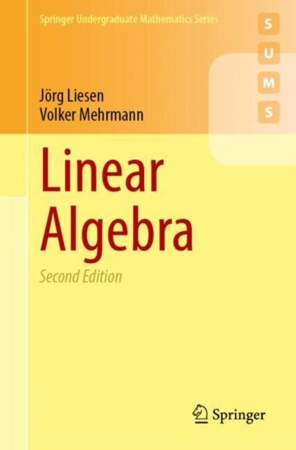 Book cover of: Linear Algebra