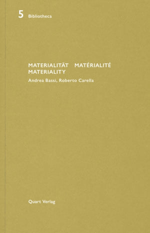 Materialitat/Materialite/Materiality