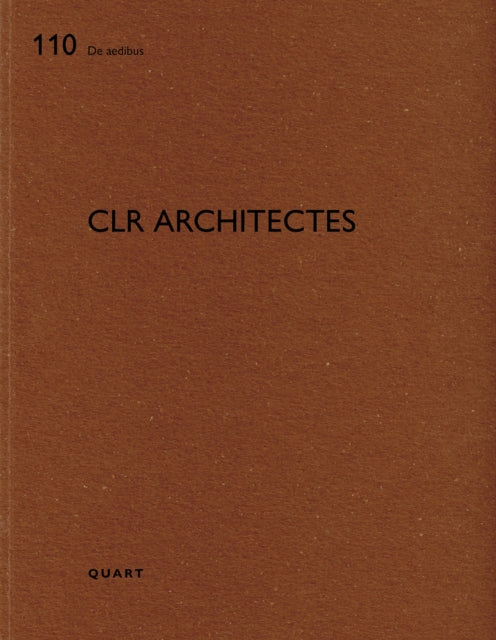 Book cover of: CLR architectes
