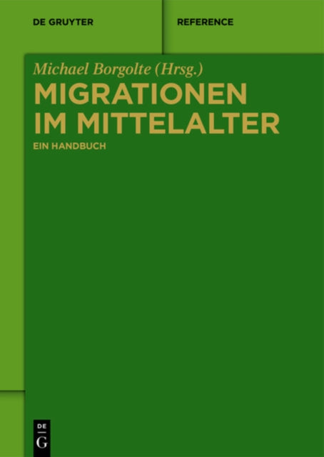 Book cover of: Migrationen im Mittelalter