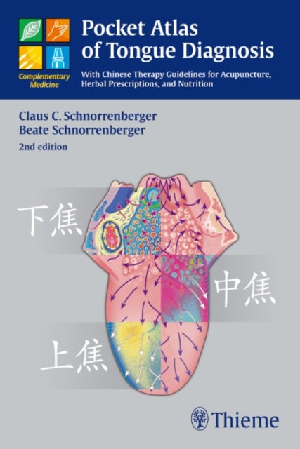 Book cover of: Pocket Atlas of Tongue Diagnosis. By: Claus C. Schnorrenberger