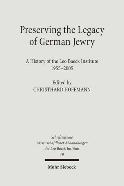 Preserving the Legacy of German Jewry