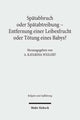 Book cover of: Spatabbruch oder Spatabtreibung - Entfernung einer Leibesfrucht oder Totung eines Babys?. By: Anja Katarina Weilert