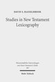 Book cover of: Studies in New Testament Lexicography. By: David S. Hasselbrook