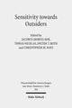 Book cover of: Sensitivity towards Outsiders. By: Jacobus (Kobus) Kok