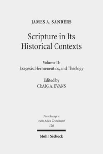 Scripture in Its Historical Contexts